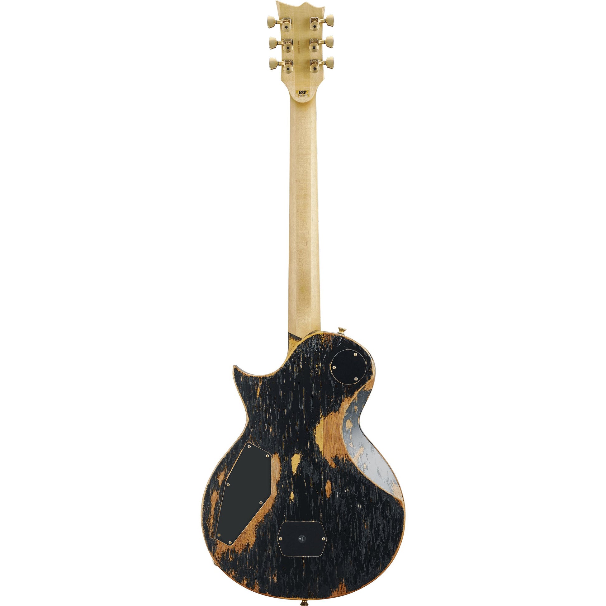 Đàn Guitar Điện ESP Will Adler Warbird Distressed HH, Ebony Fingerboard, Distressed Black - Việt Music