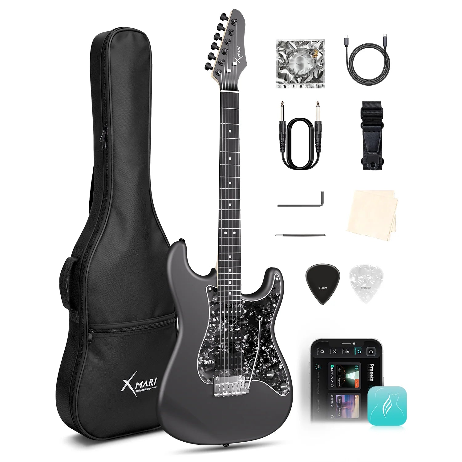 Đàn Guitar Điện Enya Amari E-SP1 - Việt Music