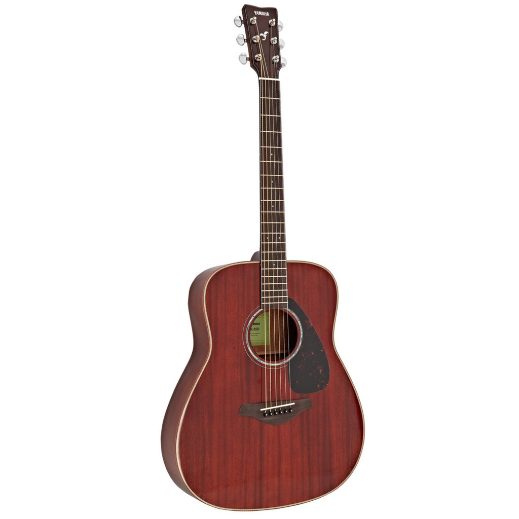 Yamaha FG850 là cây đàn gỗ all Mahogany và lớp sơn bóng màu mận chín tuyệt đẹp