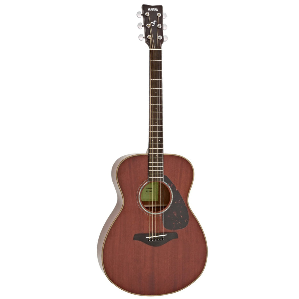 Yamaha FS850 all Mahogany với mặt top solid, cây đàn dáng Concert phù hợp cho các bạn có thân hình nhỏ nhắn