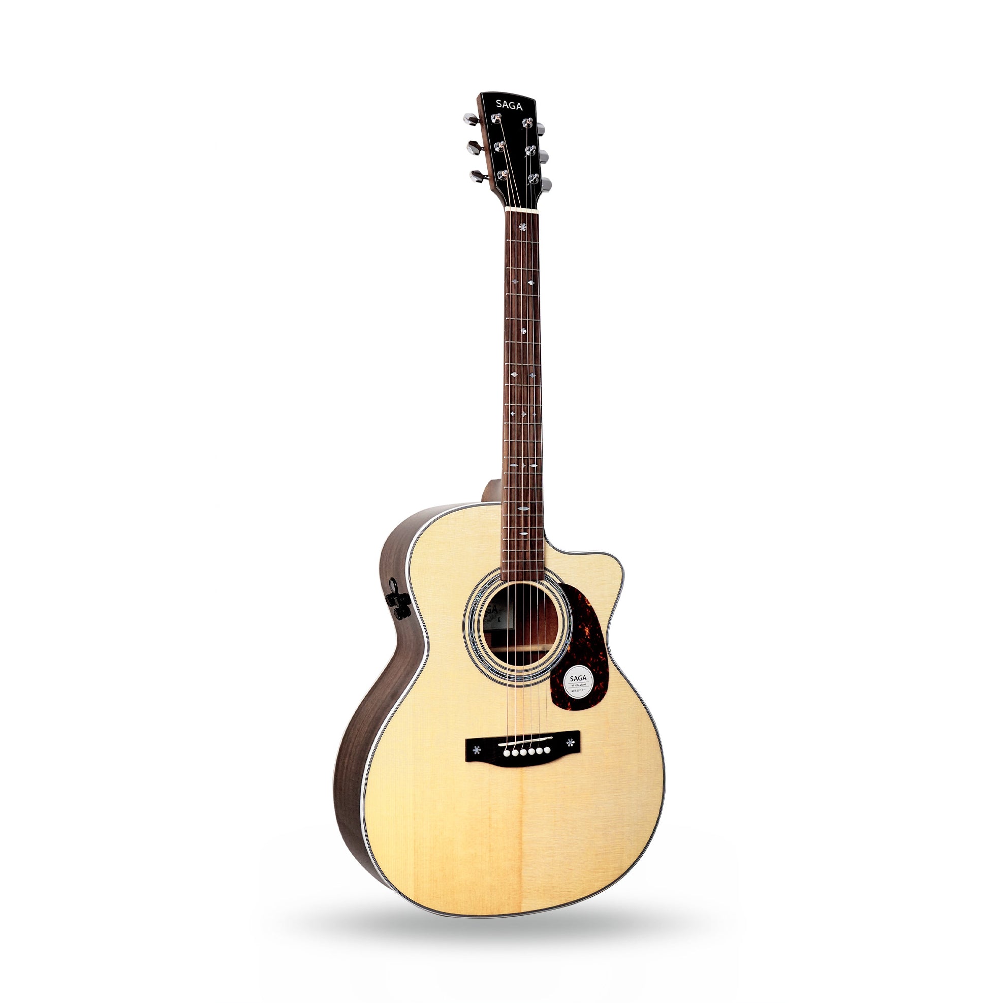 Đàn Guitar Acoustic Saga A1-GCE Pro – Việt Music