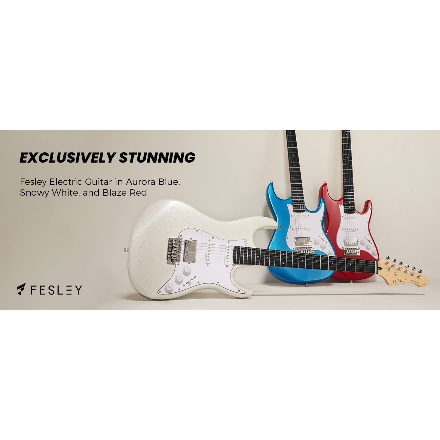 Đàn Guitar Điện Fesley FST100 HSS, Rosewood Fingerboard - Việt Music