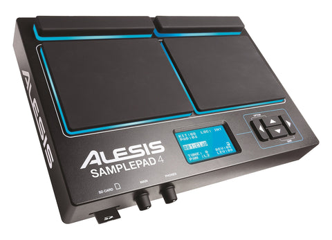 Bộ trống điện Alesis SamplePad4 hỗ trợ trống jazz tuyệt vời