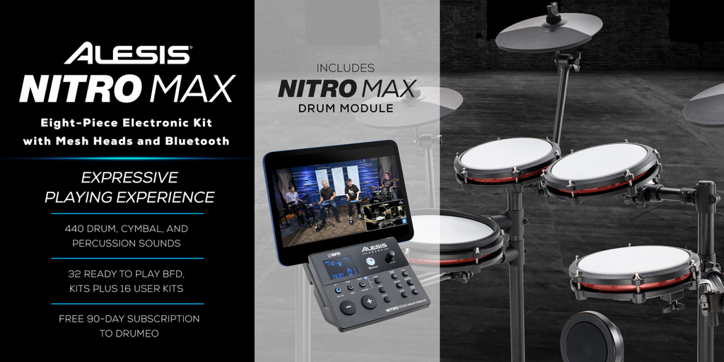 Trống Điện Alesis Nitro Max Kit