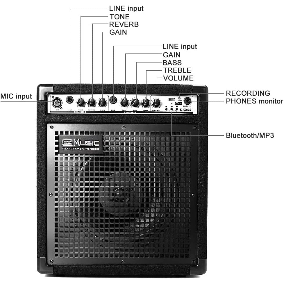 Amplifier Cool Music DK-35S, Combo - Việt Music