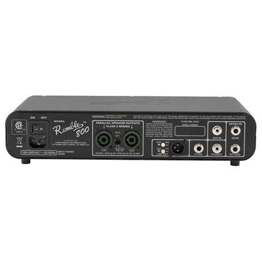 Amplifier Fender Rumble 800 HD, Head - Việt Music