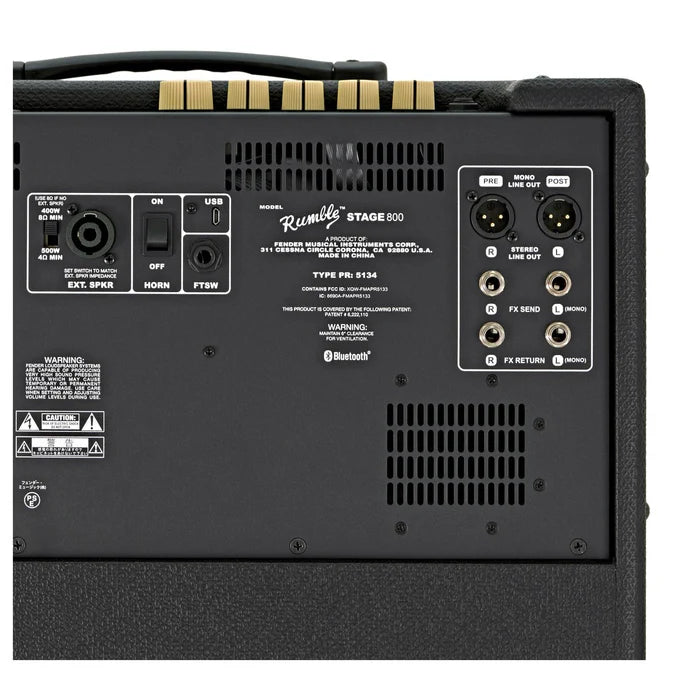 Amplifier Fender Rumble Stage 800V3, Combo - Việt Music