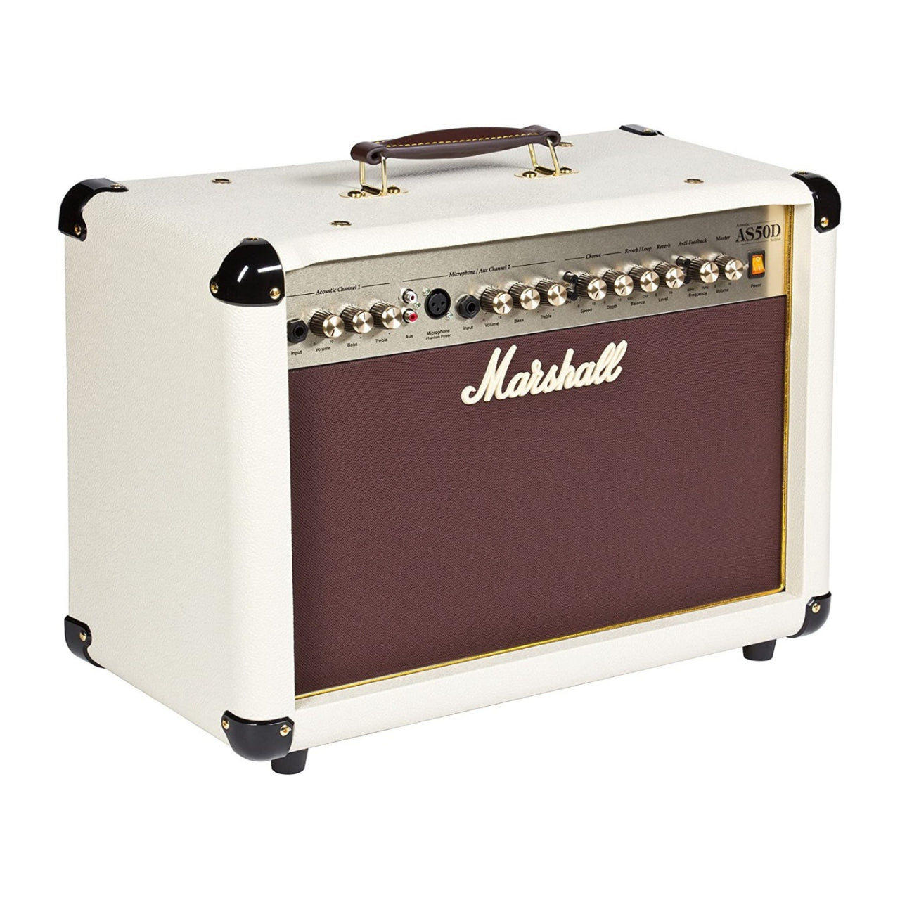 Amplifier Marshall Acoustic AS50D Cream Limited Edition, Combo - Việt Music