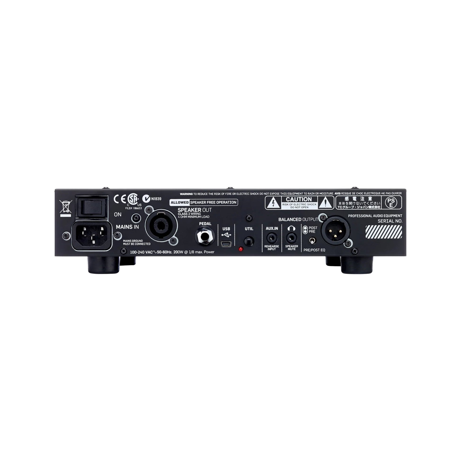Amplifier TC Electronic BH800, Head - Việt Music