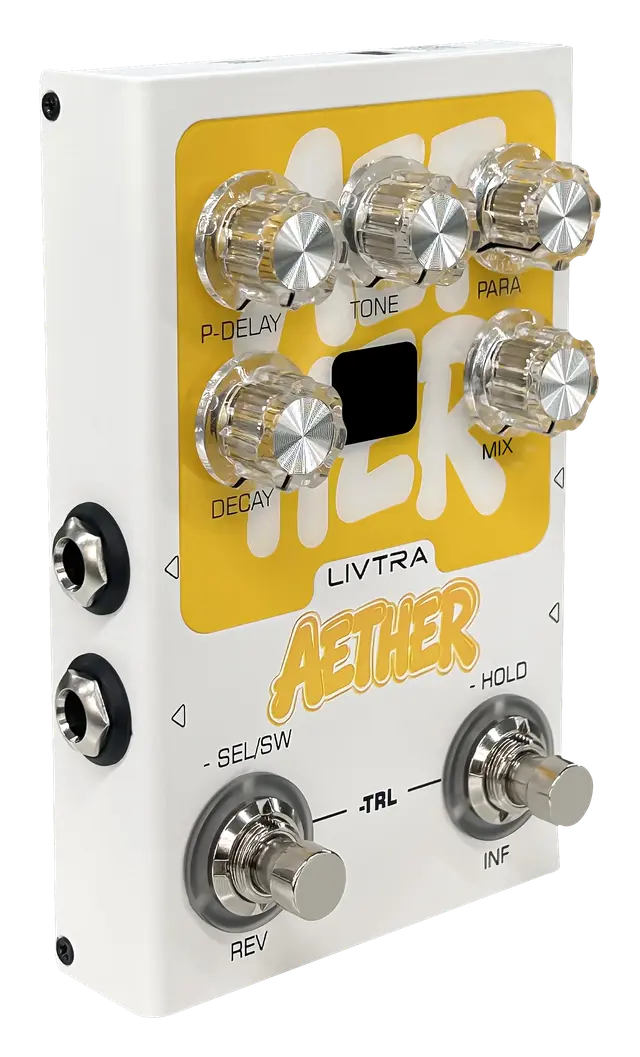 Pedal Guitar Livtra Aether - Stereo Reverb Pedal - Việt Music