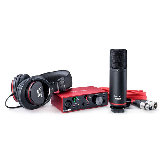 Audio Interface Focusrite Scarlett Solo Studio Pack Gen 3 - Việt Music