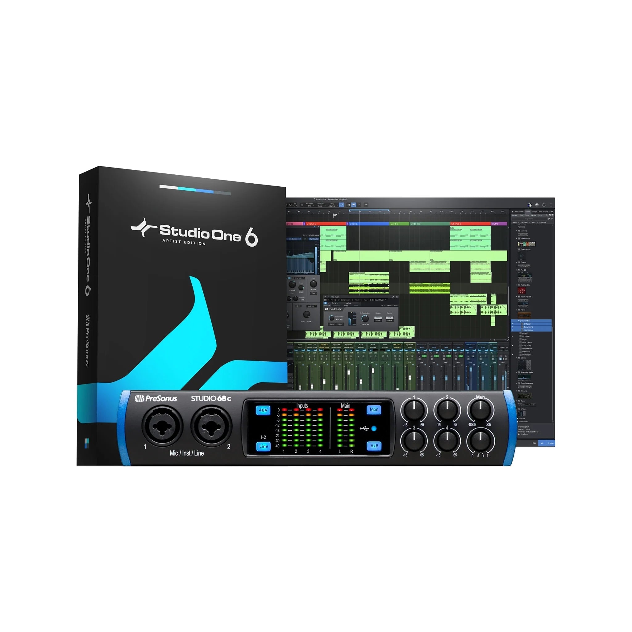 音訊介面 PreSonus Studio 68c USB-C - 越南音樂