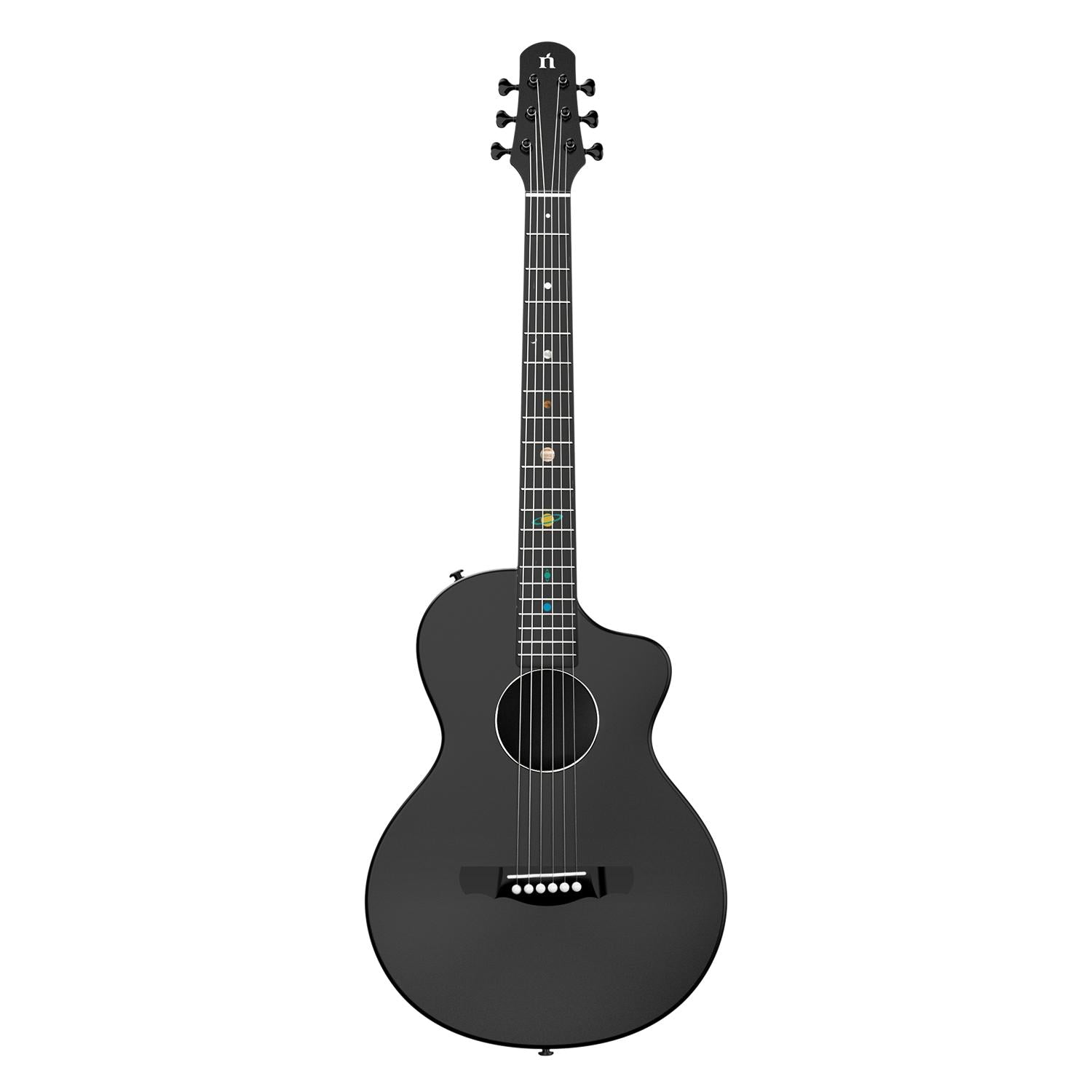 Đàn Guitar Acoustic Natasha Asteroid, Cosmic Black - Việt Music
