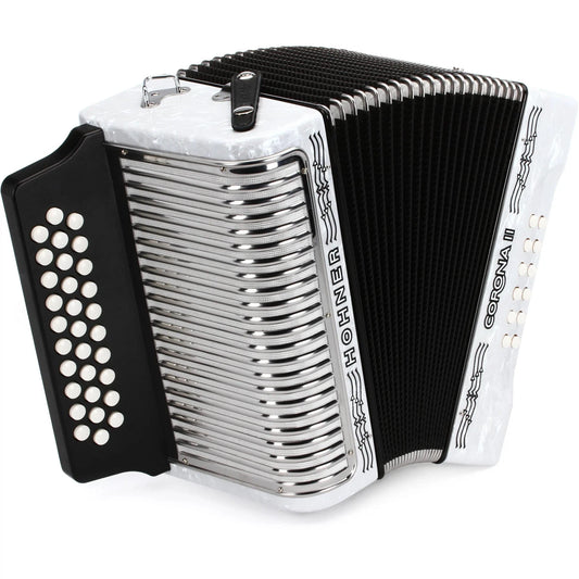 Đàn Accordion Hohner Corona II Diatonic - Việt Music