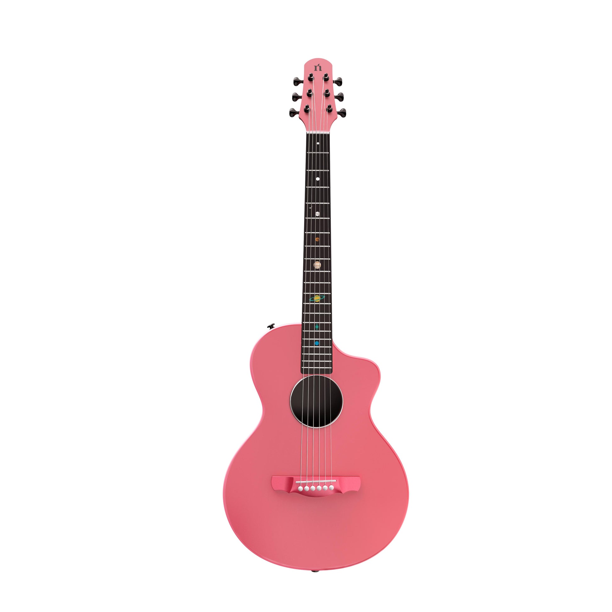 Đàn Guitar Acoustic Natasha Asteroid, Peach Pink - Việt Music
