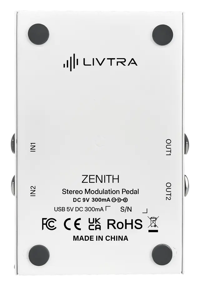 Pedal Guitar Livtra Zenith - Stereo Modulation Pedal - Việt Music