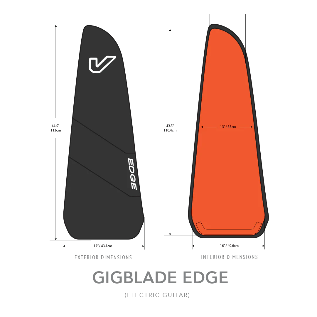 Bao Đàn Guitar Bass Gruv Gear GigBlade Edge 2 - Việt Music