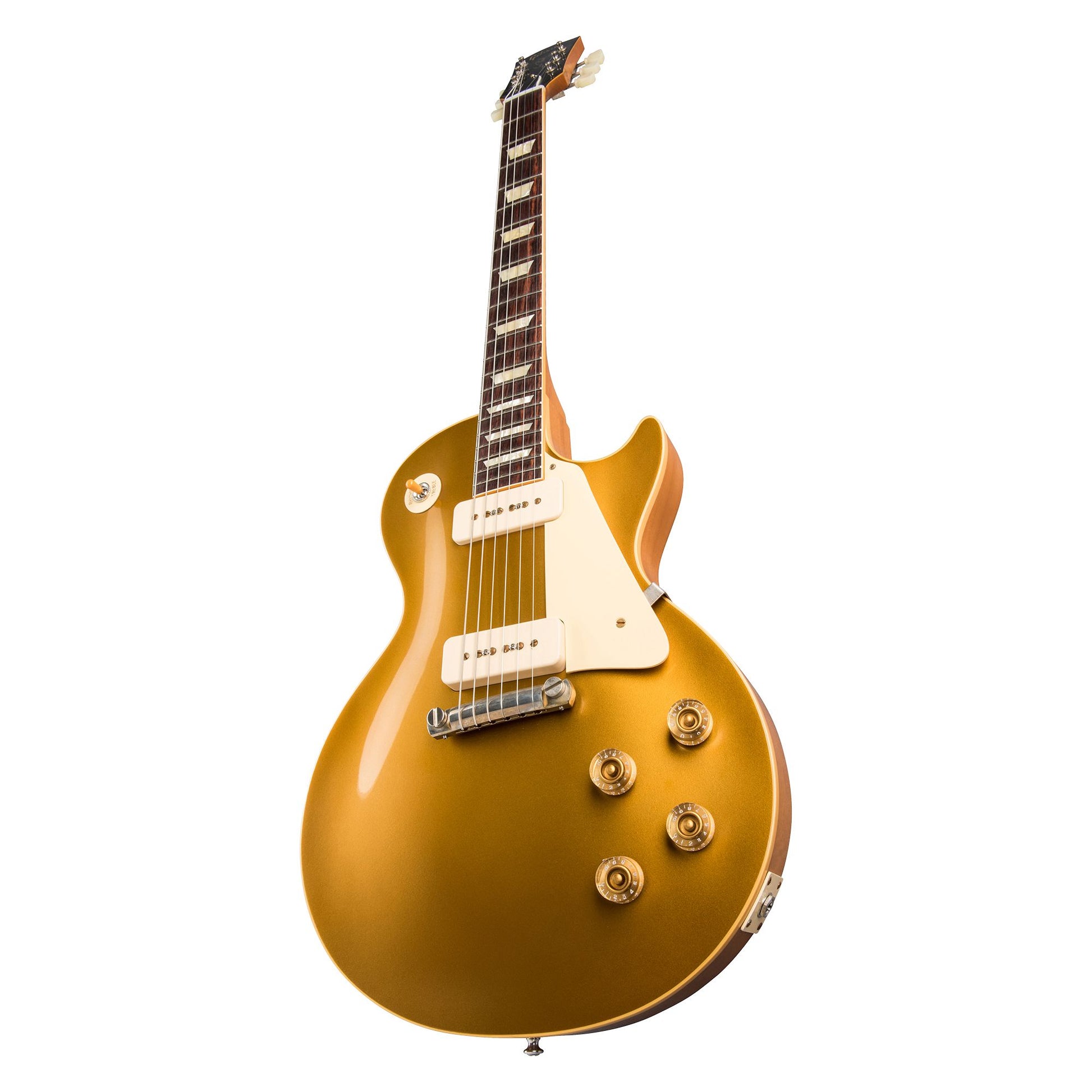 Đàn Guitar Điện Gibson Custom 1954 Les Paul Goldtop Reissue VOS HH, Rosewood Fingerboard, Double Gold - Việt Music