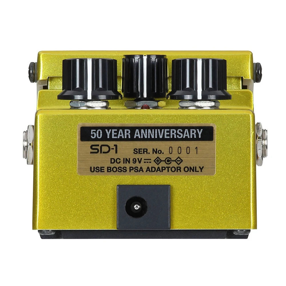 Pedal Guitar Boss SD-1-B50A Super Overdrive Limited Edition 50th Anniversary - Việt Music