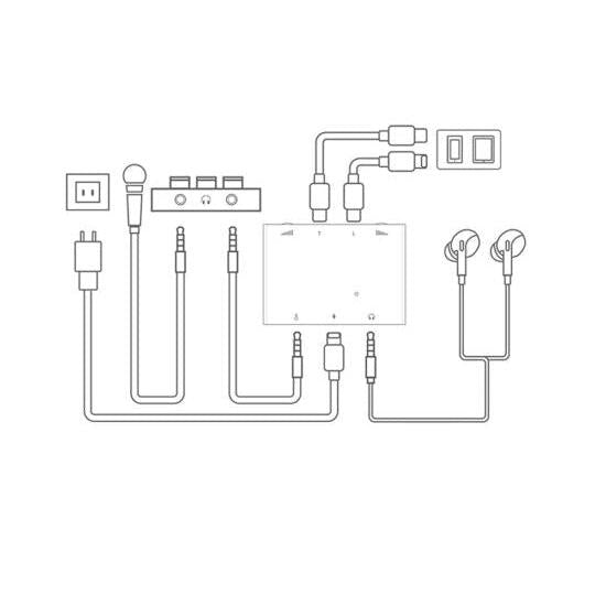 Box Livestream iPhone Stereo LT12 Dòng Cao Cấp - Việt Music
