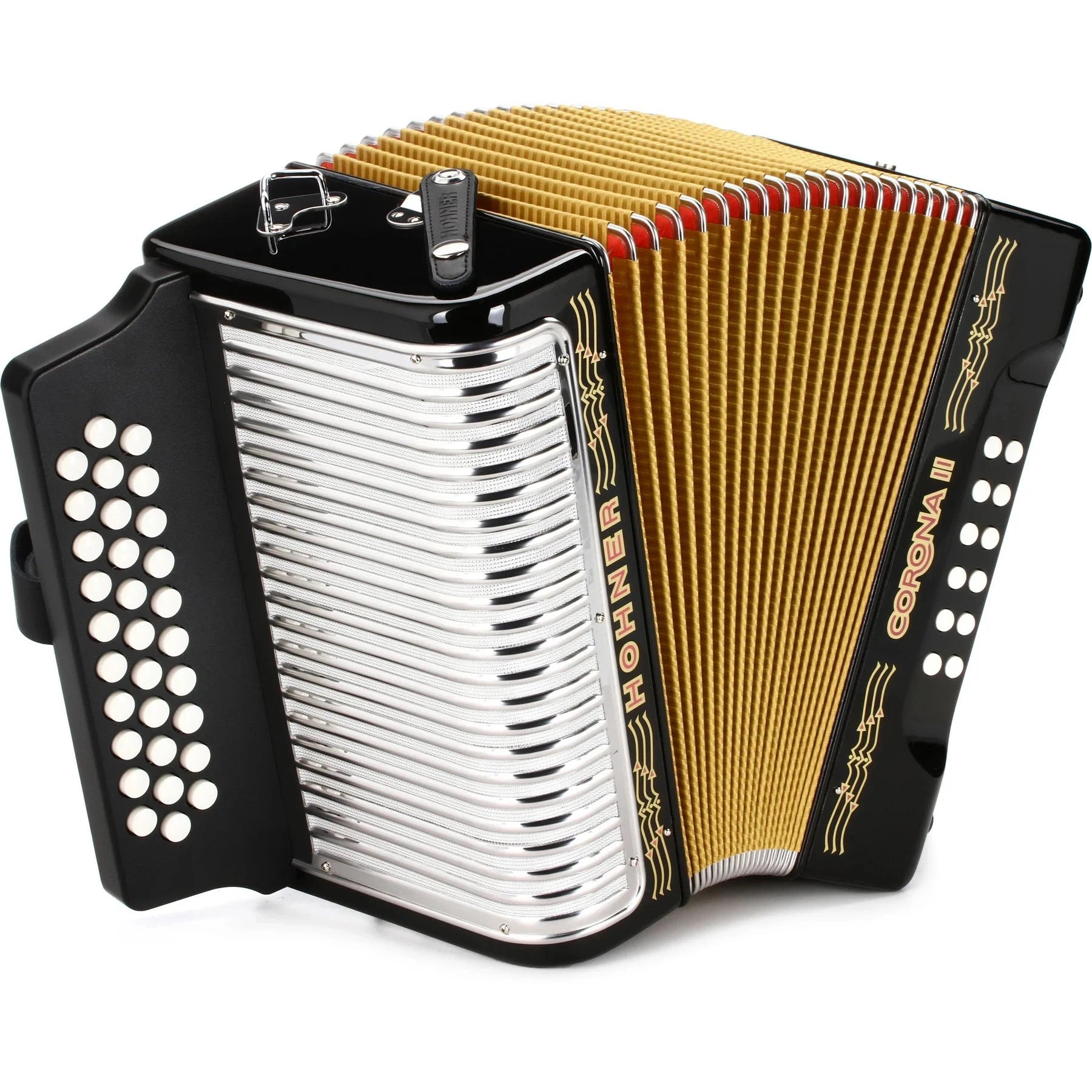 Đàn Accordion Hohner Corona II Diatonic - Việt Music