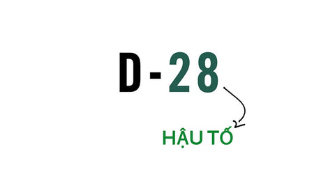 Ký hiệu mã đàn guitar martin