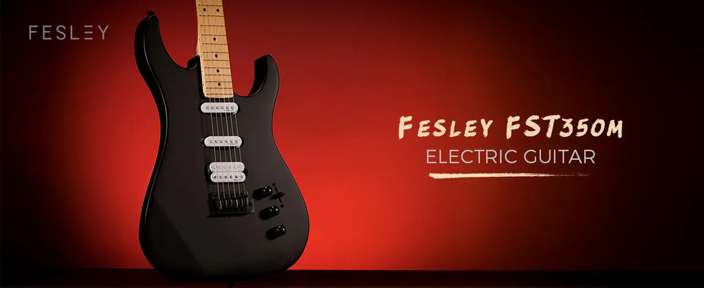 Đàn Guitar Điện Fesley FST350M HSS, Maple Fingerboard