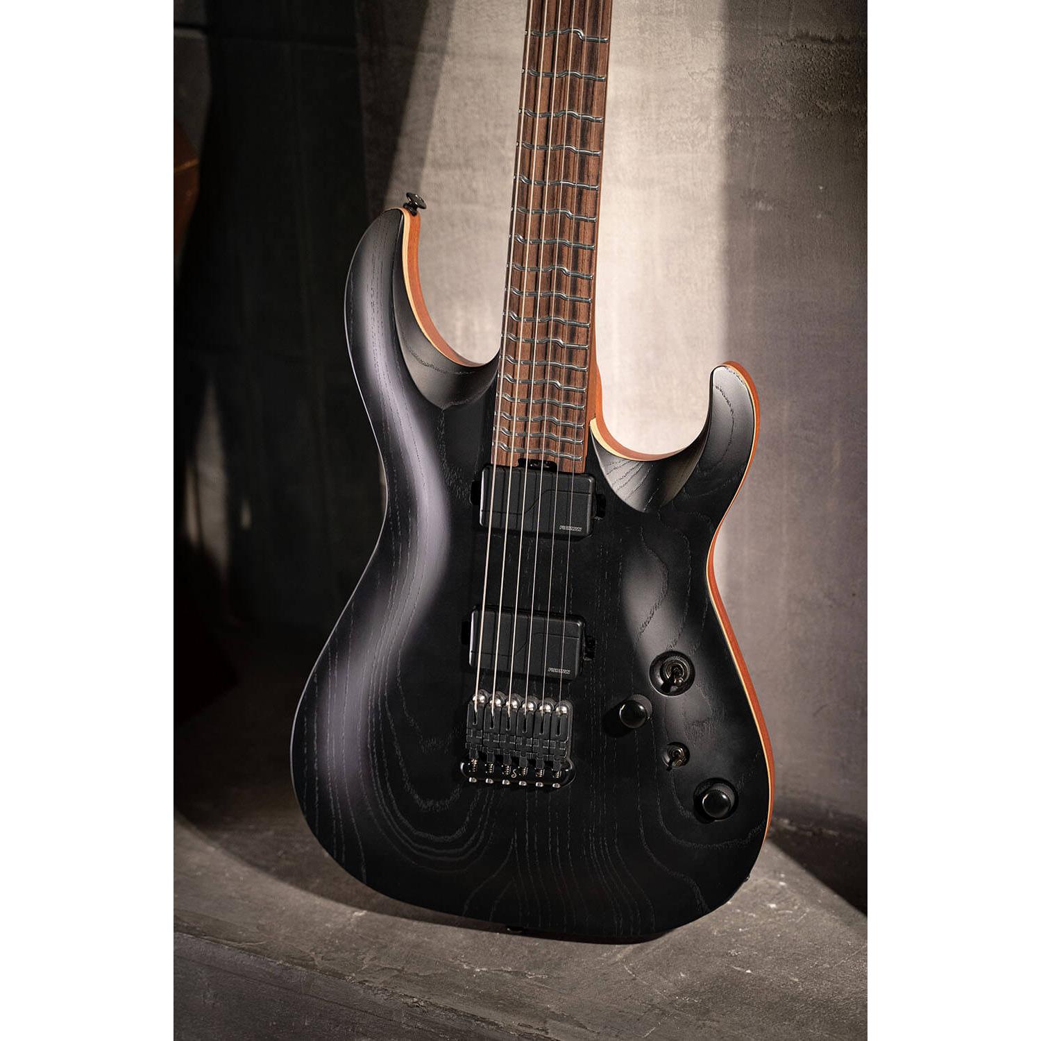 Đàn Guitar Điện Cort KX700TT Limited Edition HH, Rosewood Fingerboard, Open Pore Black - Việt Music