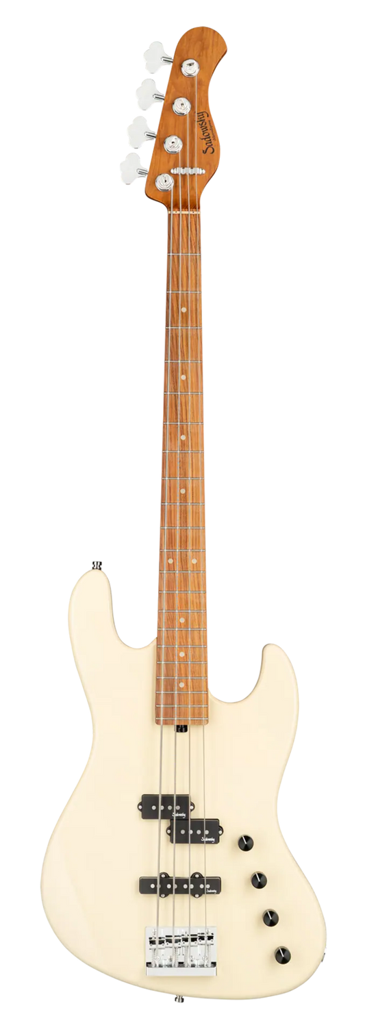 Đàn Guitar Bass Sadowsky MetroExpress 21-Fret Verdine White Artist Line Bass SS, Morado Fingerboard - 4 Strings - Việt Music