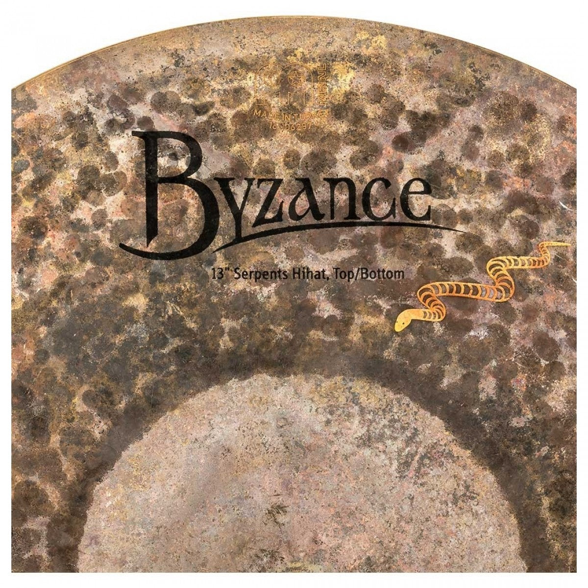 Cymbal Meinl Byzance Brilliant 13" Serpents Hihat - B13SH-B - Việt Music