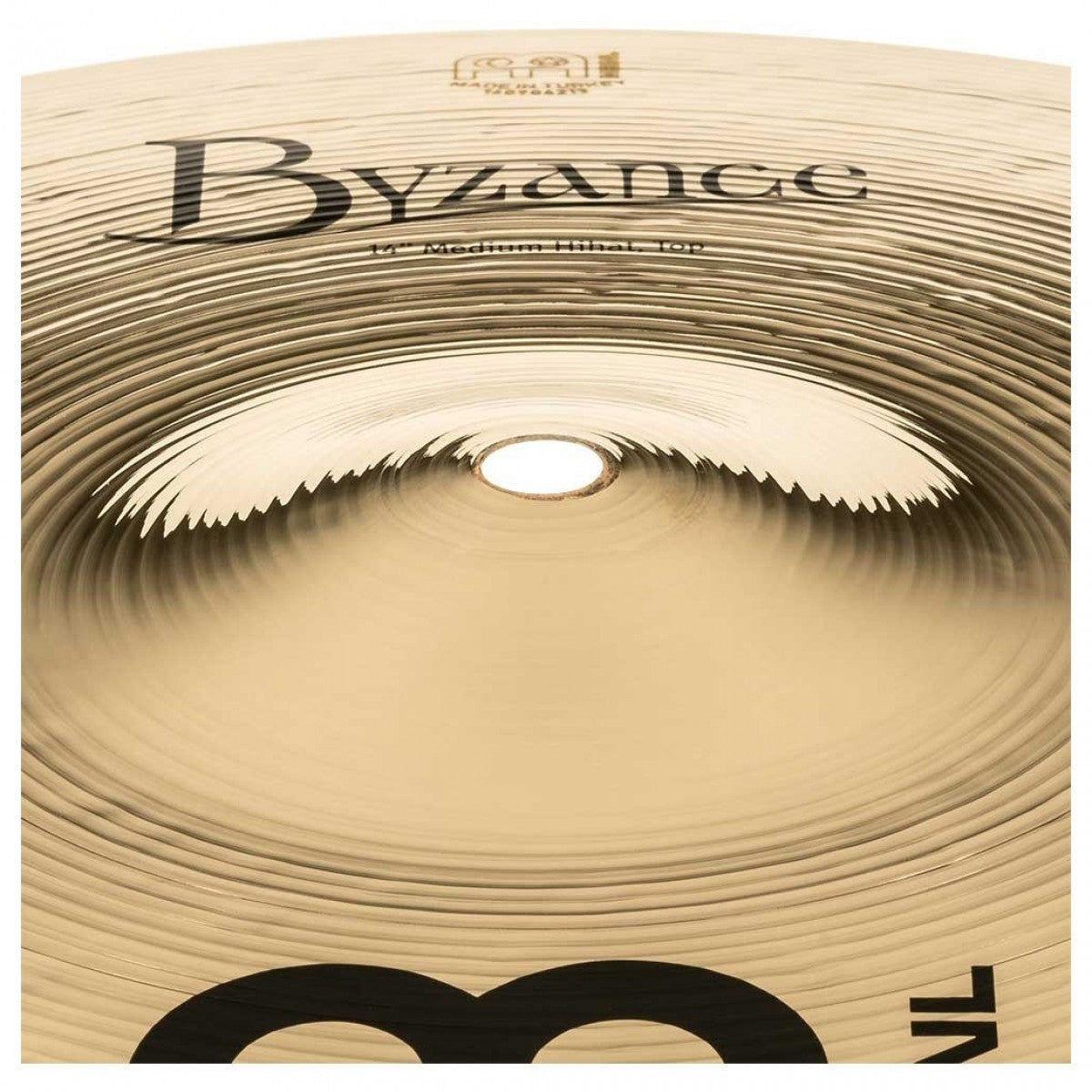 Cymbal Meinl B14MH-B Byzance Brilliant Medium, HiHat - Việt Music