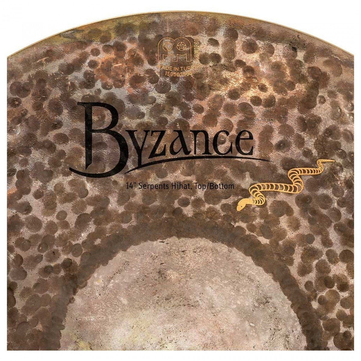 Cymbal Meinl Byzance Brilliant 14" Serpents Hihat - B14SH-B - Việt Music