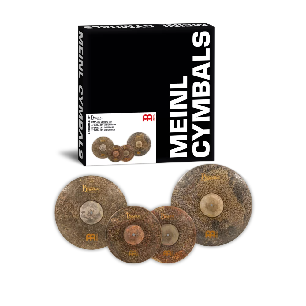 Cymbal Meinl Byzance Extra Dry Complete Cymbal Set - BED-CS1 - Việt Music
