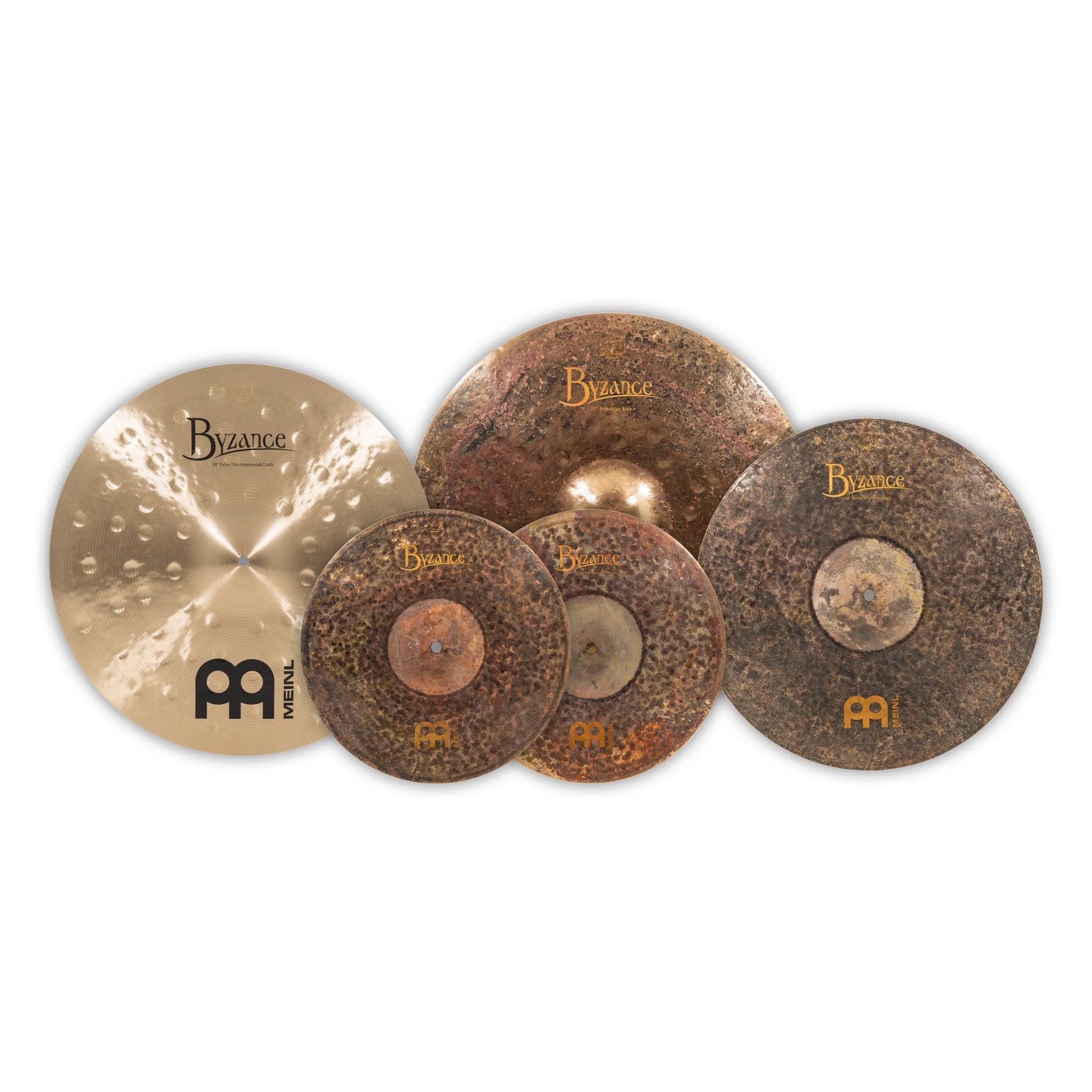 Cymbal Meinl Byzance Extra Dry Mike Johnston Signature Cymbal Set - MJ401+18 - Việt Music