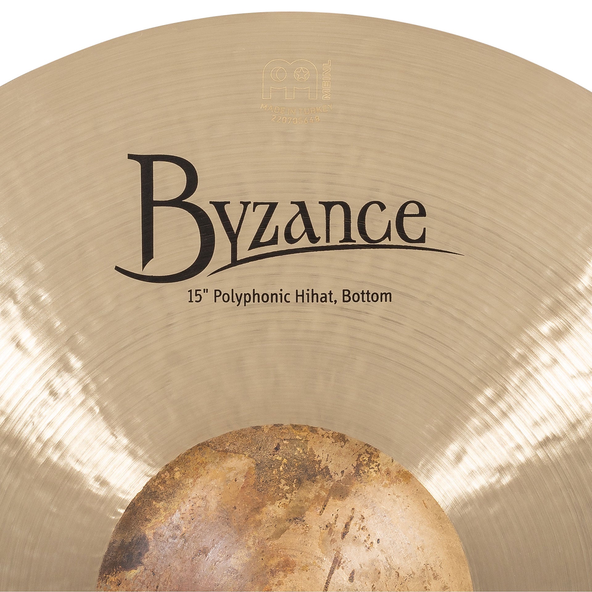 Cymbal Meinl Byzance Traditional 15" POLYPHONIC HIHAT - B15POH - Việt Music