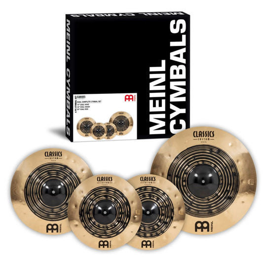 Cymbal Meinl Classic Custom Dual Complete, Cymbal Set - Việt Music