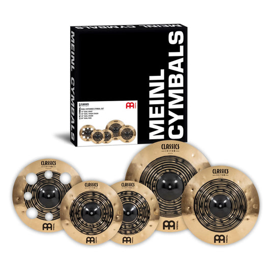 Cymbal Meinl Classic Custom Dual Expanded, Cymbal Set - Việt Music