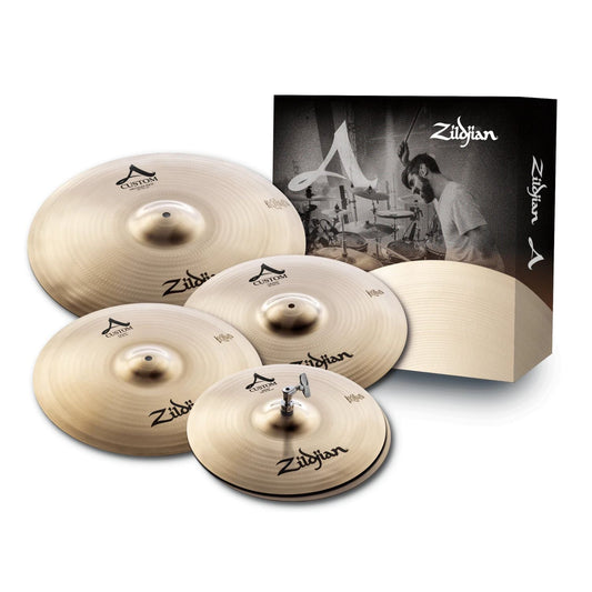 Cymbal Zildjian A Custom Cymbal Pack Cymbal Set - A20579-11 - Việt Music