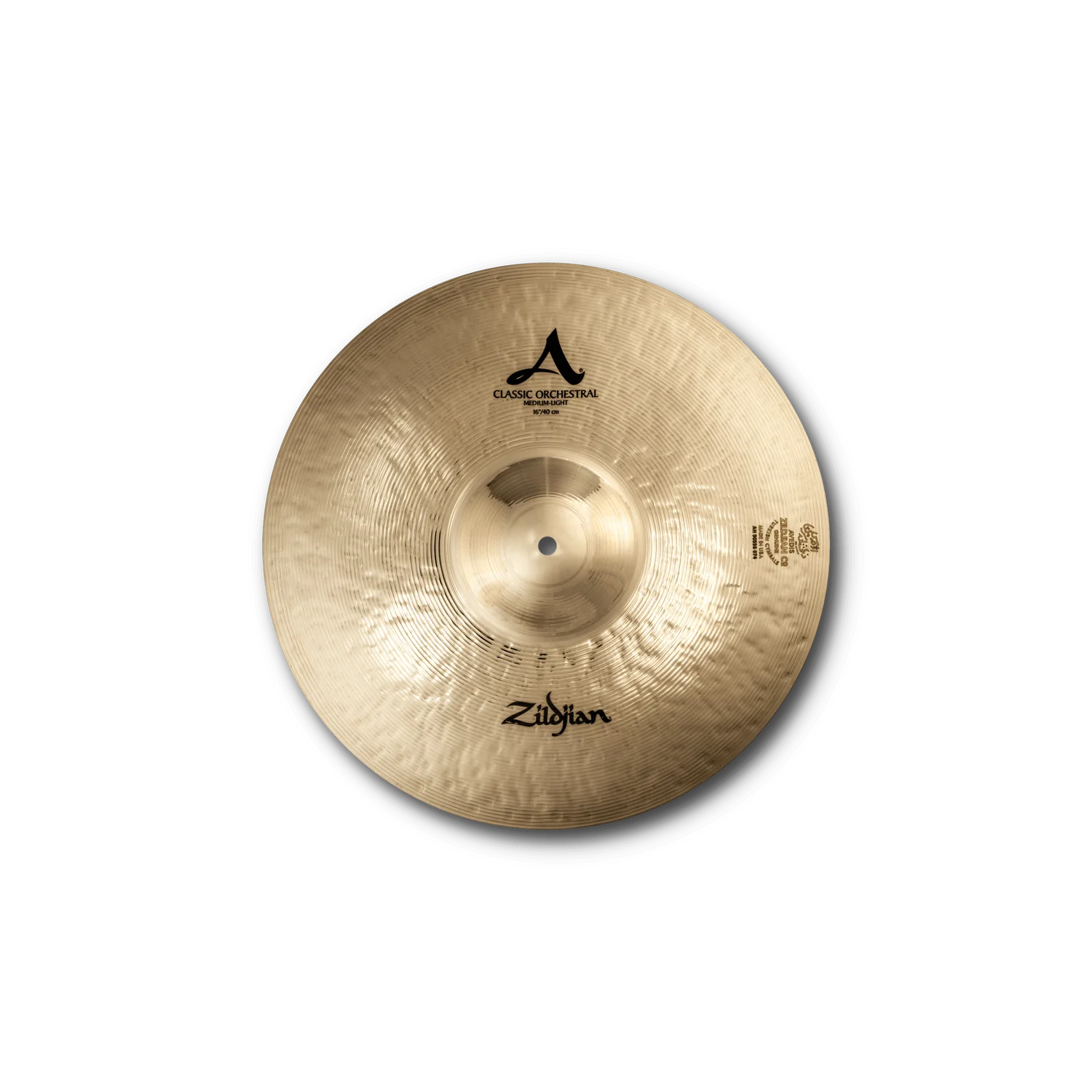 Cymbal Zildjian A Family - A Classic Orchestral Selection - Medium Light, Pairs - A0751 - Việt Music