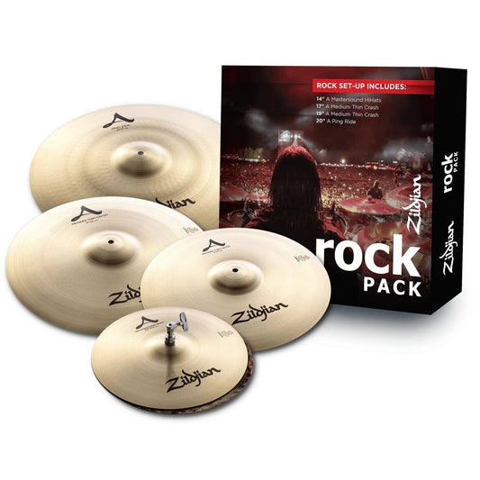 Cymbal Zildjian A Family - A Zildjian Rock Pack - A0801R - Việt Music