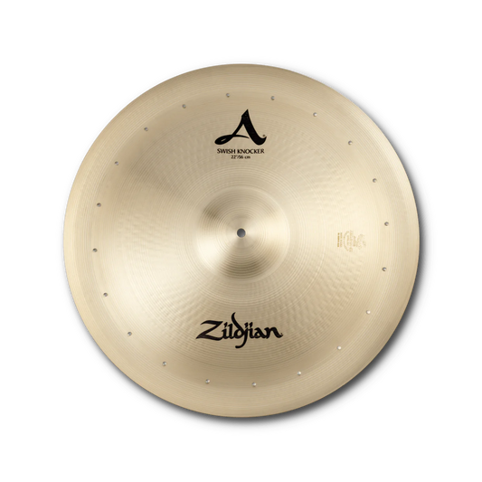 Cymbal Zildjian A Family - 22" A Zildjian Swish Knocker W/ 20 Rivets - A0315 - Việt Music