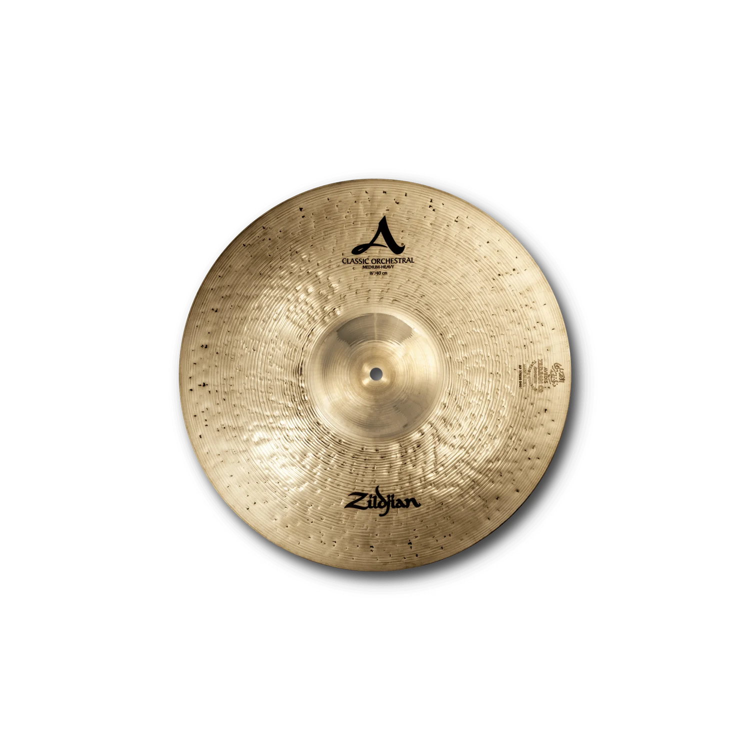 Cymbal Zildjian A Orchestral - A Zildjian Classic Selection 16" - Medium Heavy - Pairs - A0753 - Việt Music
