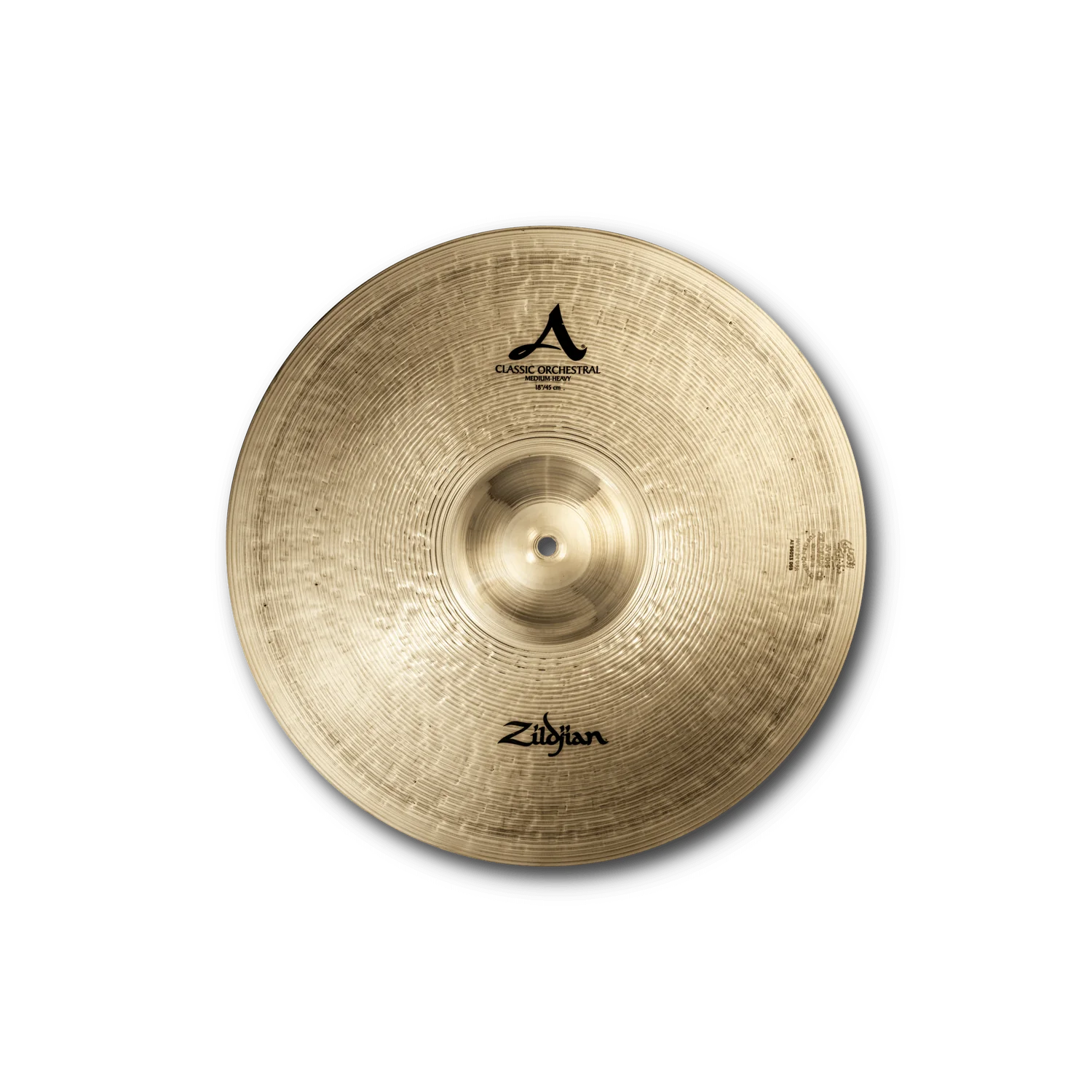 Cymbal Zildjian A Orchestral - A Zildjian Classic Selection - Medium Heavy - Pairs 18" - A0761 - Việt Music