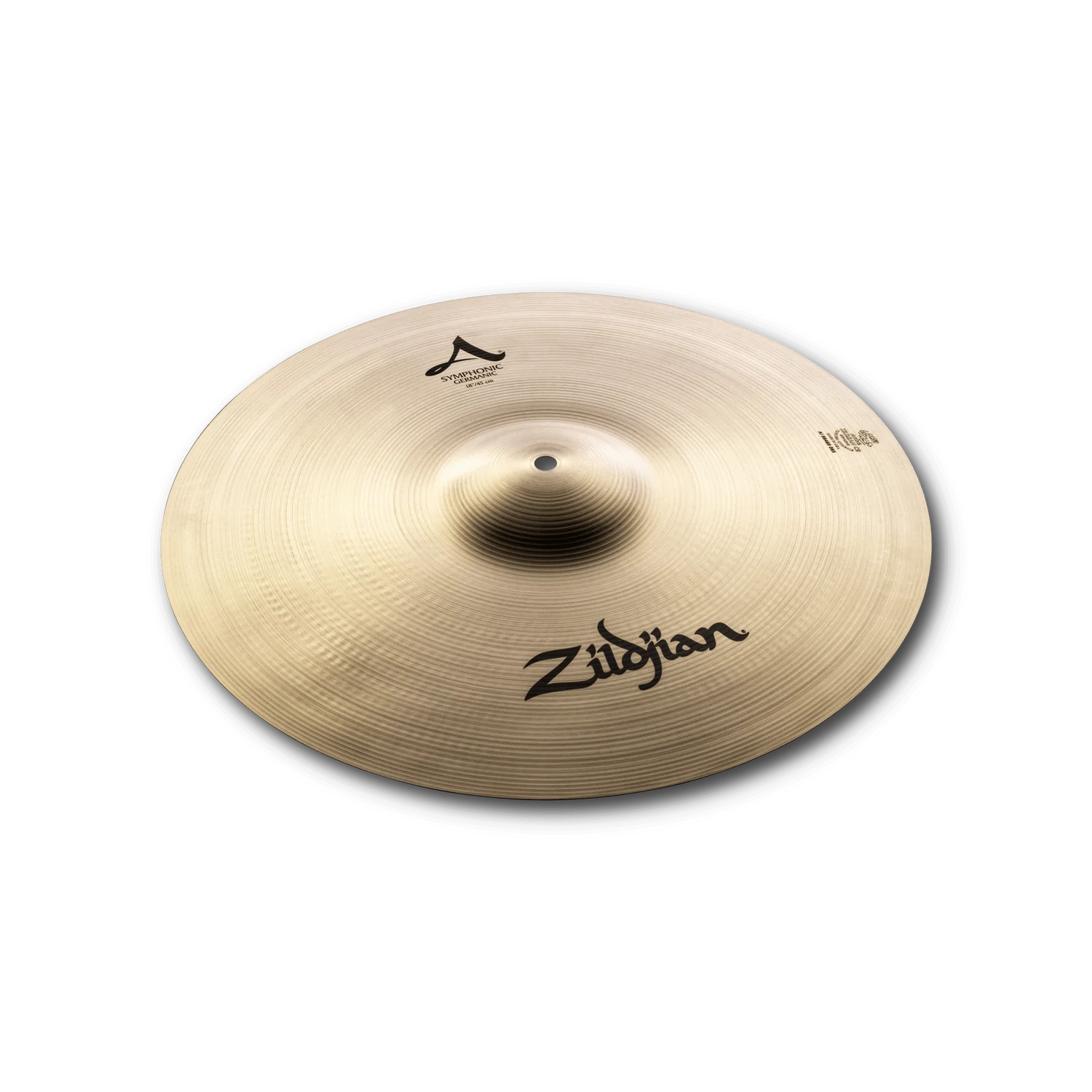 Cymbal Zildjian A Orchestral - A Zildjian Symphonic German Tone - Pairs 18" - A0490 - Việt Music