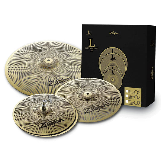 Cymbal Zildjian L80 Low Volume Pack - 13/14/18" - LV348 - Việt Music