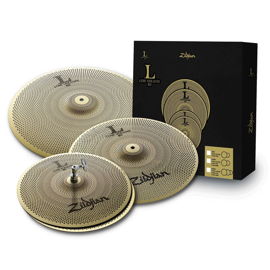 Cymbal Zildjian L80 Low Volume Pack - 14/16/18" -LV468 - Việt Music