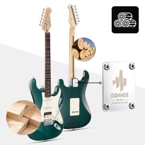 Đàn Guitar Điện Donner DST-400 HSS, Laurel Fingerboard