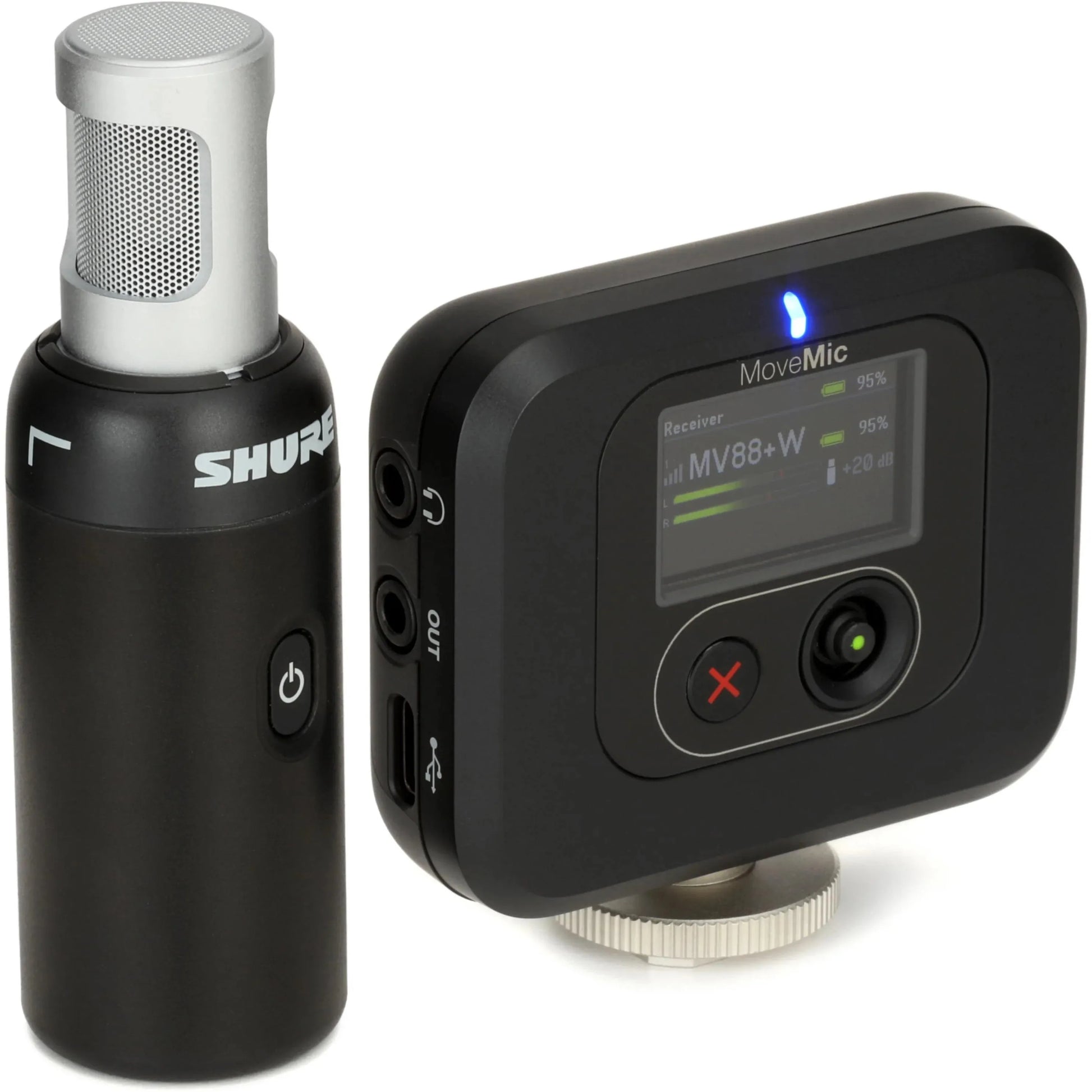 Micro Không Dây Shure MoveMic 88+ and Receiver Kit - Việt Music