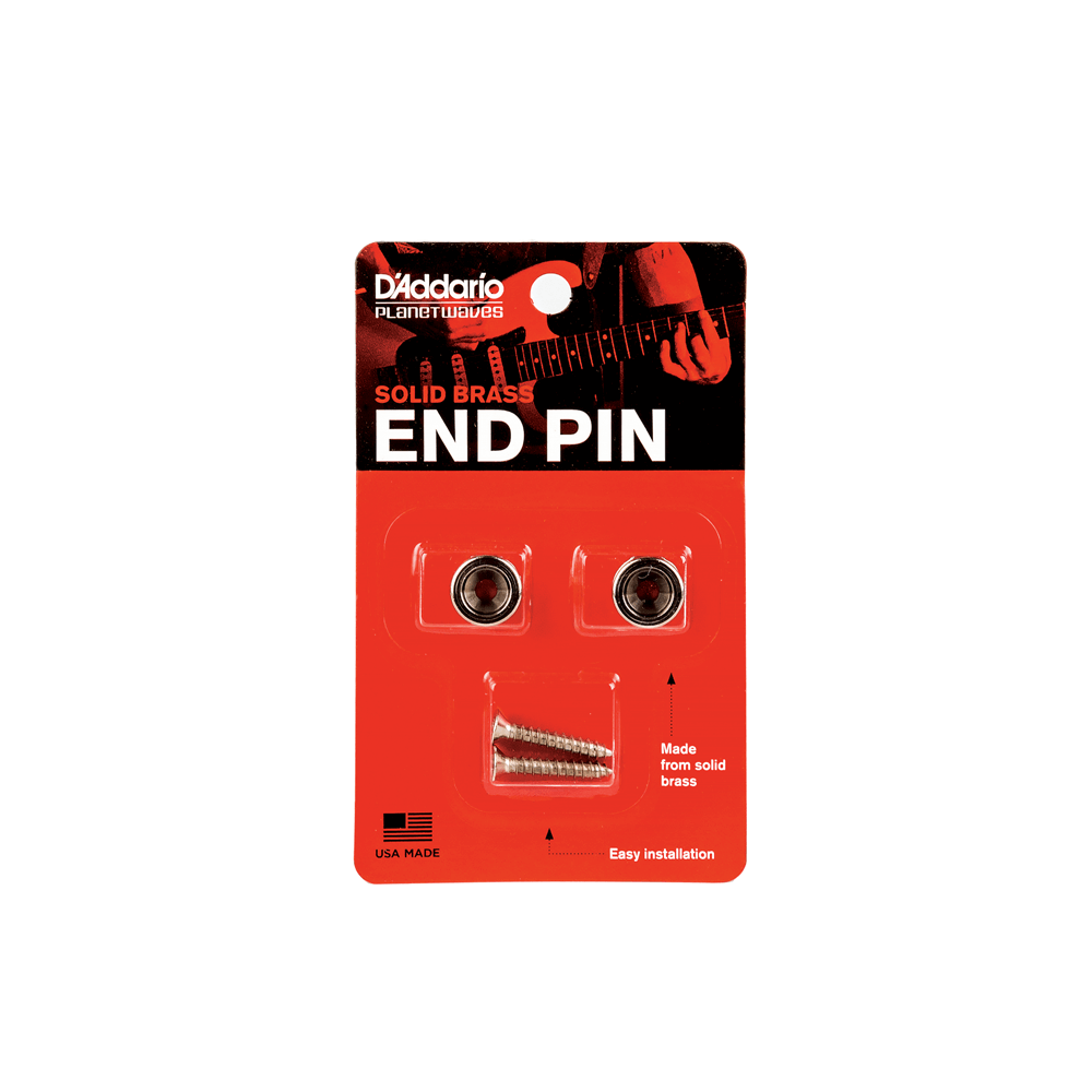 Chốt Gắn Dây Đeo Đàn Guitar D’Addario Brass End Pins - Việt Music