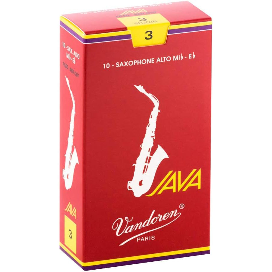 Dăm Kèn Saxophone Alto Vandoren JAVA "Filed - Red Cut" - Việt Music